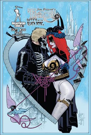 Tarot: Witch of the Black Rose issue 100 Jon & Tarot Cover