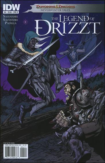 Dungeons & Dragons: The Legend of Drizzt: Neverwinter Tales issue 4-B Tim Seeley Cover