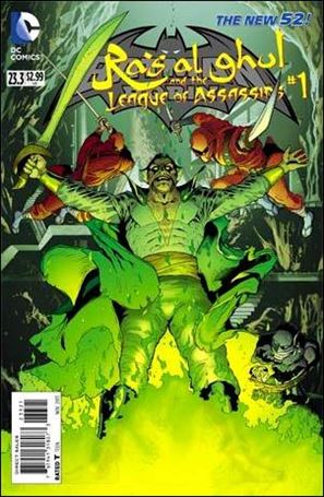Batman and Robin (2011) issue 23.3-B Ra's al Ghul Standard Cover