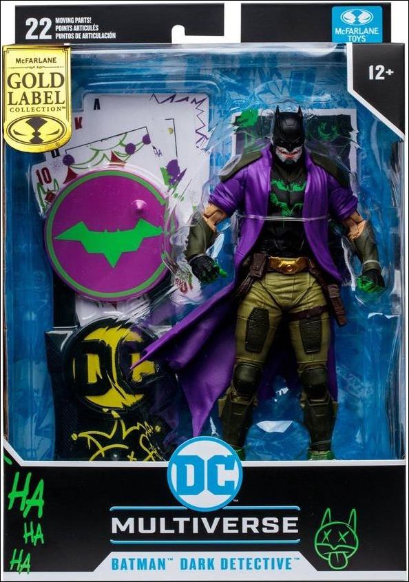 McFarlane DC Multiverse (Gold Label) issue NN 43 Batman Dark Detective -Jokerized (DC Future State)