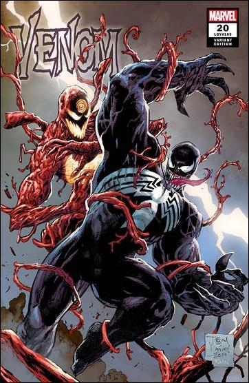 Venom (2018) issue 20-D Tony Daniel Unknown Comics Cover