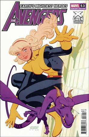 Avengers (2018/07) issue 53-C Leonardo Romero X-Gwen Cover
