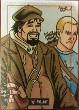 2013 Valiant Comics Preview Trading Card Set (Sketch Card Subset) card BR-03