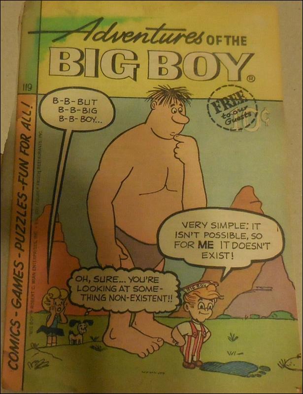 Adventures of the Big Boy issue 119 East Coast Cover