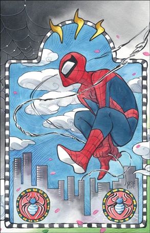Spider-Man (2022) issue 11-D Peach Momoko 1:100 Virgin Cover