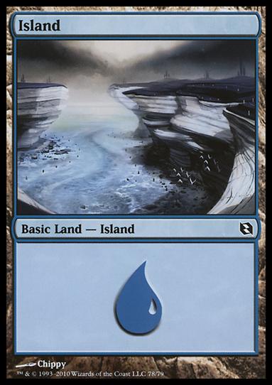 Magic the Gathering: Duel Decks: Elspeth vs. Tezzeret (Base Set) card 78 Island