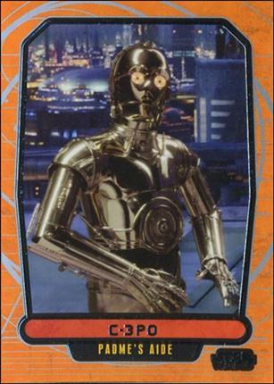 Star Wars Galactic Files (Base Set) card 72 C-3PO Padme's Aide