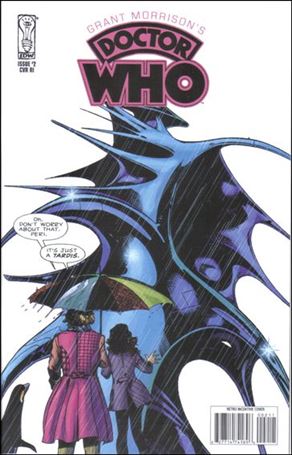 Grant Morrison's Doctor Who issue 2-B 1:10 Retro Cover