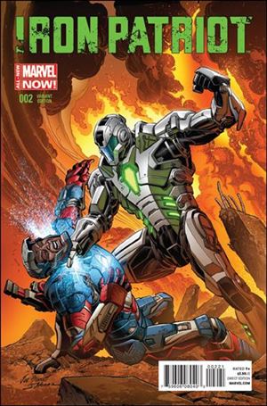 Iron Patriot issue 2-B Joe Bennett 1:50 Cover