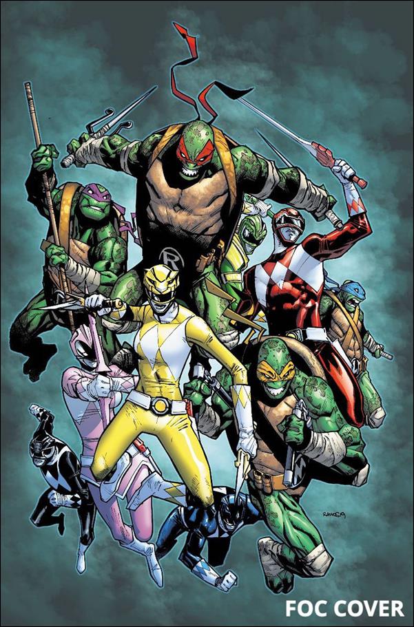 Mighty Morphin Power Rangers/Teenage Mutant Ninja Turtles issue 2-F Humberto Ramos Cover