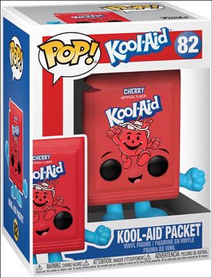 POP! Funko - Foodies figure 82 Kool-Aid Packet (Cherry)
