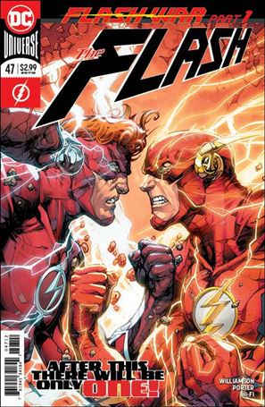 Flash (2016) issue 47-C Howard Porter Red Cover (Second Printing)