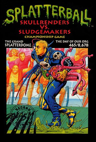 Splatterball issue 1-B Silver Second Edition seal