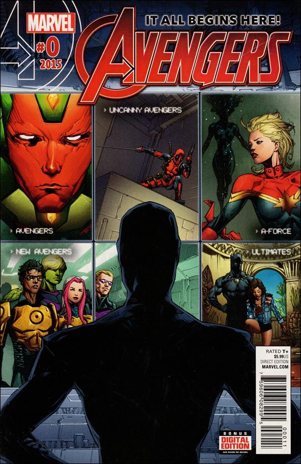 Avengers (2015) issue 0 Kenneth Rocafort Cover