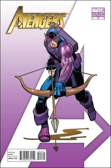 Avengers (2010) issue 4-C John Romita Jr. 1:75 "Character" Cover