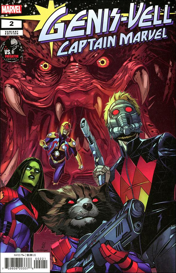 Genis-Vell: Captain Marvel issue 2-C Chris Sprouse Predator Cover