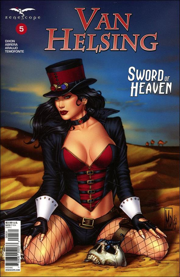 Van Helsing: Sword of Heaven issue 5-C Michael DiPascale Cover