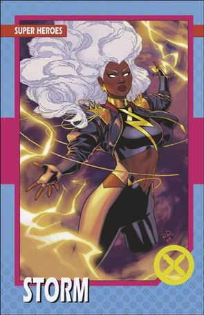 X-Men (2021) issue 33-D Russell Dauterman Trading Card Cover