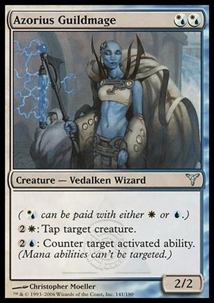 Magic the Gathering: Dissension (Base Set) card 141 Azorius Guildmage