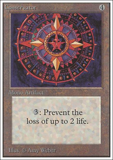 Magic the Gathering: Unlimited (Base Set) card 238 Conservator