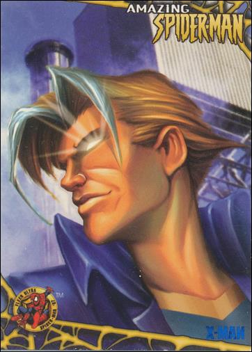 1997 Fleer Ultra Spider-Man (Base Set Blue) card 39 X-Man