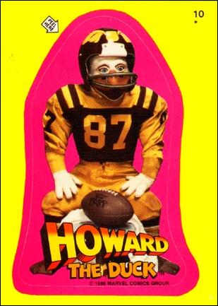 Howard the Duck (Movie) (Sticker Subset) card 10