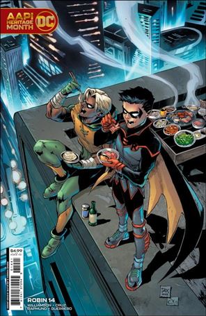 Robin (2021) issue 14-C Dexter Soy AAPI Heritage Cardstock Cover