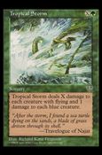 Magic the Gathering: Mirage (Base Set) card 246 Tropical Storm