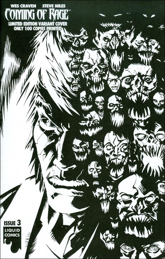 Coming of Rage issue 3-C Francesco Biagini Black & White Cover 1/100