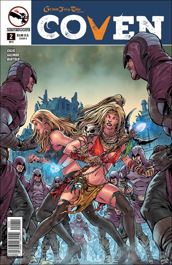 Grimm Fairy Tales Presents Coven issue 2-D Abhishek Malsuni Cover