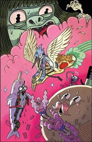 Regular Show issue 2-D Brian Butler 1:xx Virgin Cover