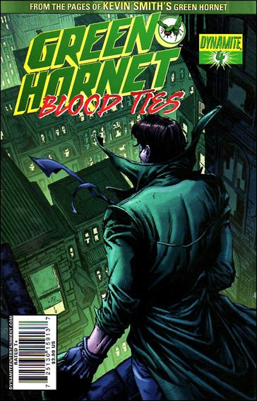 Green Hornet: Blood Ties issue 4 Standard Cover