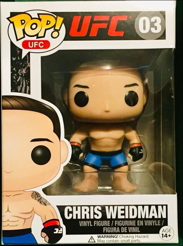 Pop! UFC figure 3 Chris Weidman