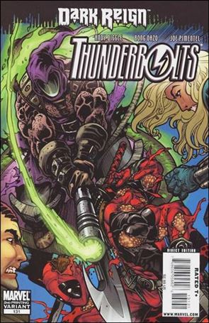 Thunderbolts (1997) issue 131-C Bong Dazo Cover (2nd Printing)