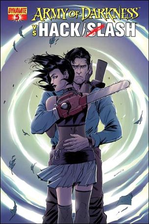 Army of Darkness vs. Hack/Slash issue 5-B Tim Seeley Cover