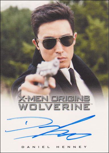 X-Men Origins: Wolverine (Autographs Subset) card nn2 Daniel Henney