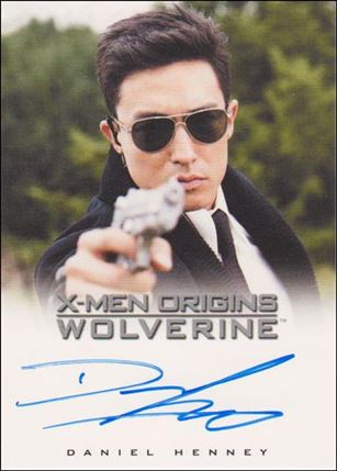 X-Men Origins: Wolverine (Autographs Subset) card nn2 Daniel Henney
