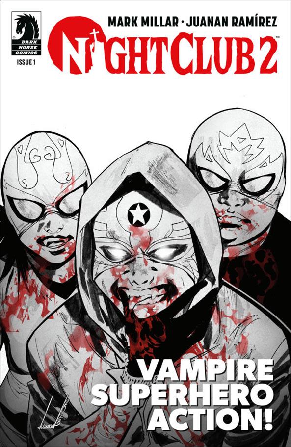Night Club 2 issue 1-B Juanan Ramirez B&W Cover