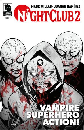 Night Club 2 issue 1-B Juanan Ramirez B&W Cover