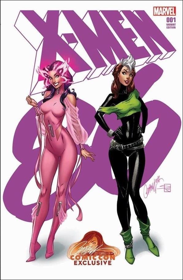 Astonishing X-Men (2017) issue 1-M jscottcampbell.com "86" Costumes SDCC Cover