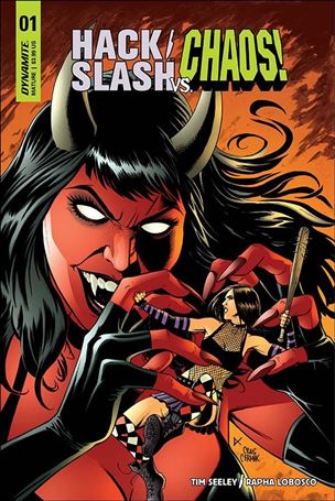 Hack/Slash vs Chaos issue 1-B Craig Cermak Cover