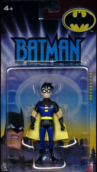 Batman (Animated) figure 7 Robin (Tim Drake - Blue Costume) )DC Bullet Logo)