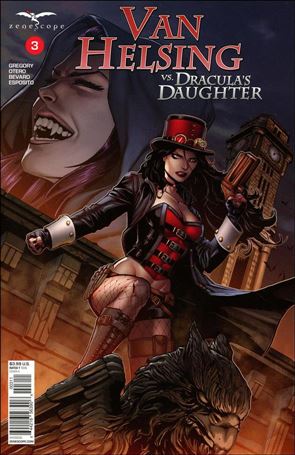 Van Helsing vs. Dracula's Daughter issue 3 Anthony Spay Cover