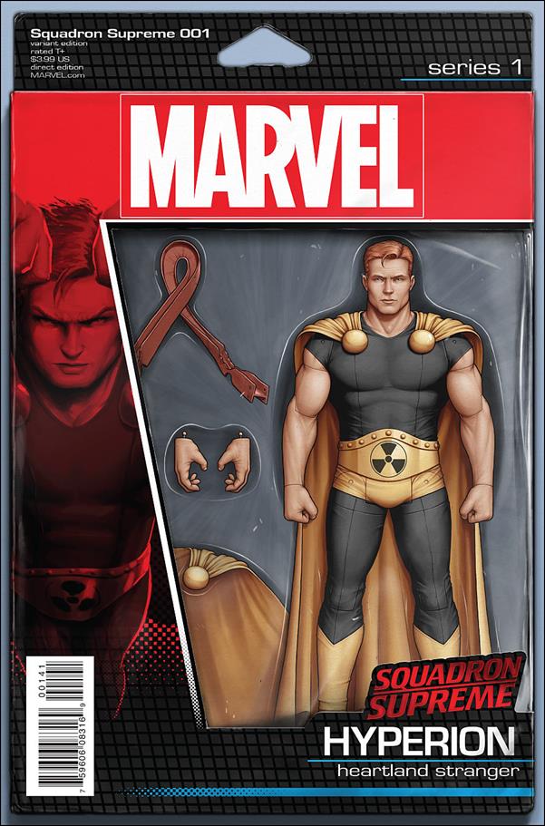 Squadron Supreme (2016)  issue 1-C John Tyler Christopher Action Figure Cover