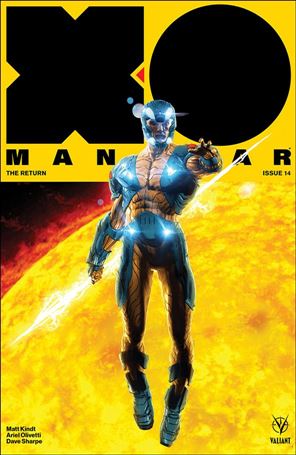 X-O Manowar (2017) issue 14 Kaare Andrews Cover