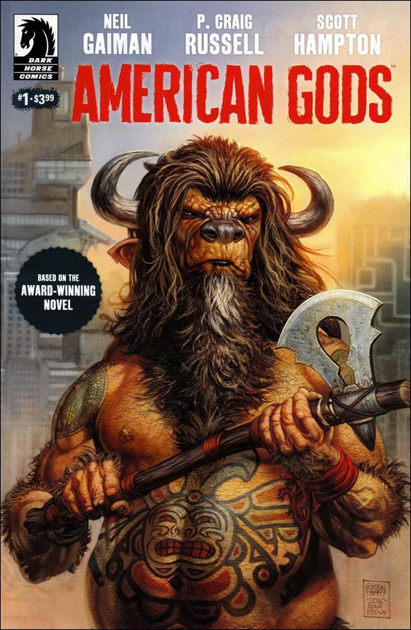 American Gods issue 1 Glenn Fabry Cover