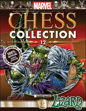 Marvel Chess Collection (UK) issue 12 Lizard (Black Pawn)