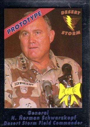 Operation Yellow Ribbon Desert Storm Trading Cards (Promo) Cover Image 1