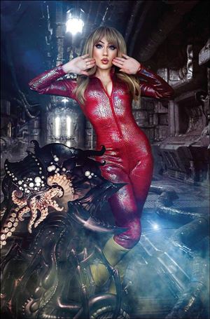 Barbarella: The Center Cannot Hold issue 1-J 1:10 Cosplay Virgin Photo Cover
