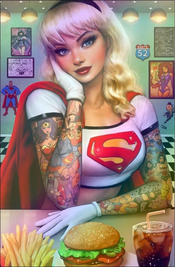 Superman (2023) issue 19-J Retailer Exclusive Nathan Szerdy Foil Virgin Cover